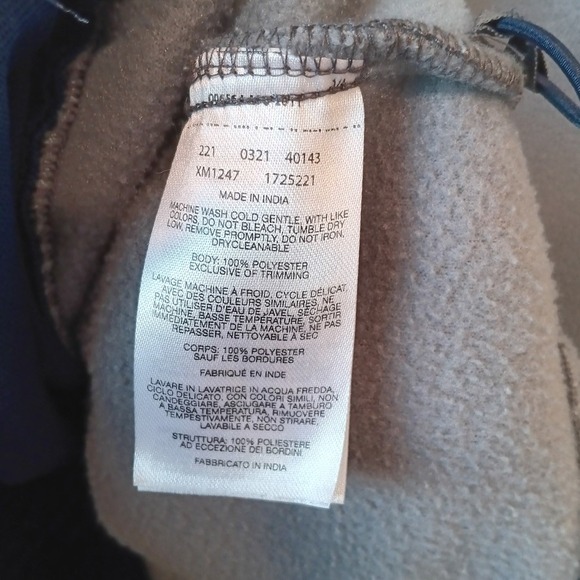 Columbia Men's Navy Blue Gray Steens Mountain Full Zip 2.0 Fleece Jacket Size XL - Picture 7 of 8